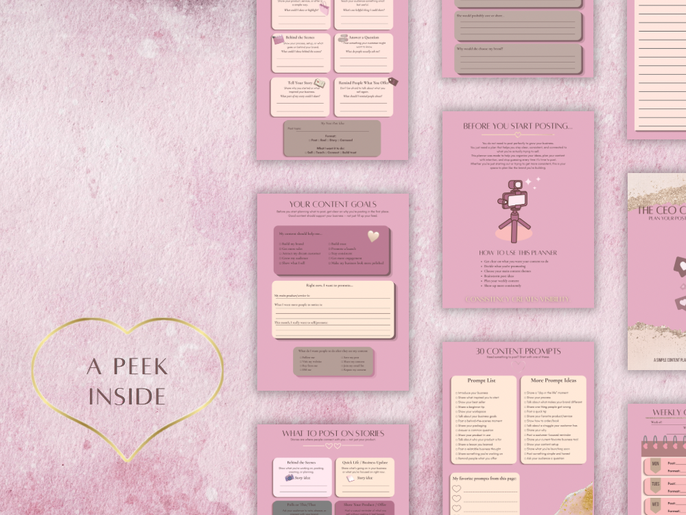 The Content Planner