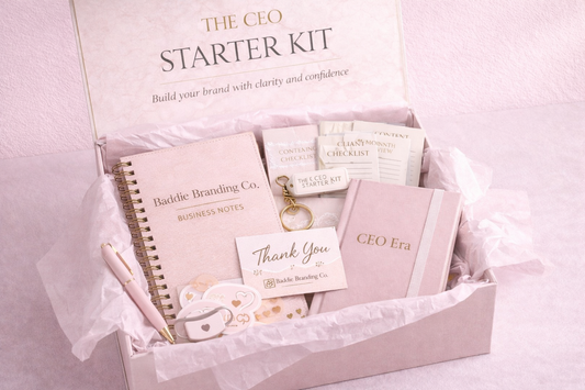 CEO Starter Kit (Coming Soon) Your Business Starter Pack, Delivered